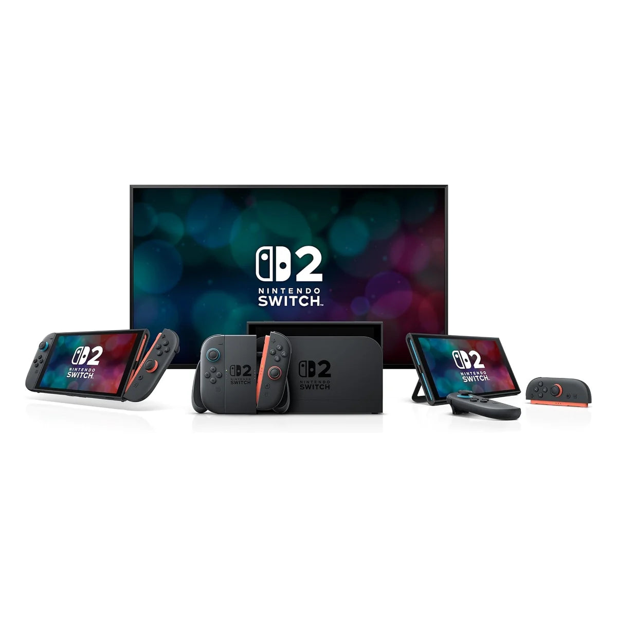 Nintendo Switch 2 + Mario Kart World Bundle – International Version – alternate view