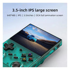 Anbernic RG35XX Pro Handheld Console – 64GB, Transparent Teal – display detail