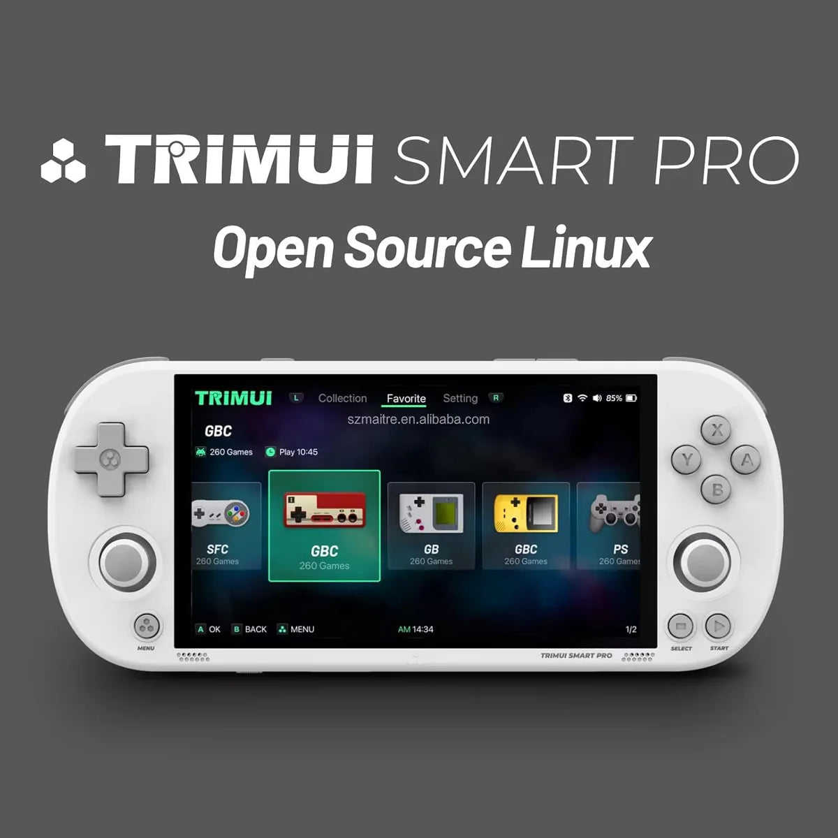 Neo Classic Trimui Smart Pro, White – product features 2