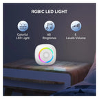 TECKNET wireless doorbell, White features