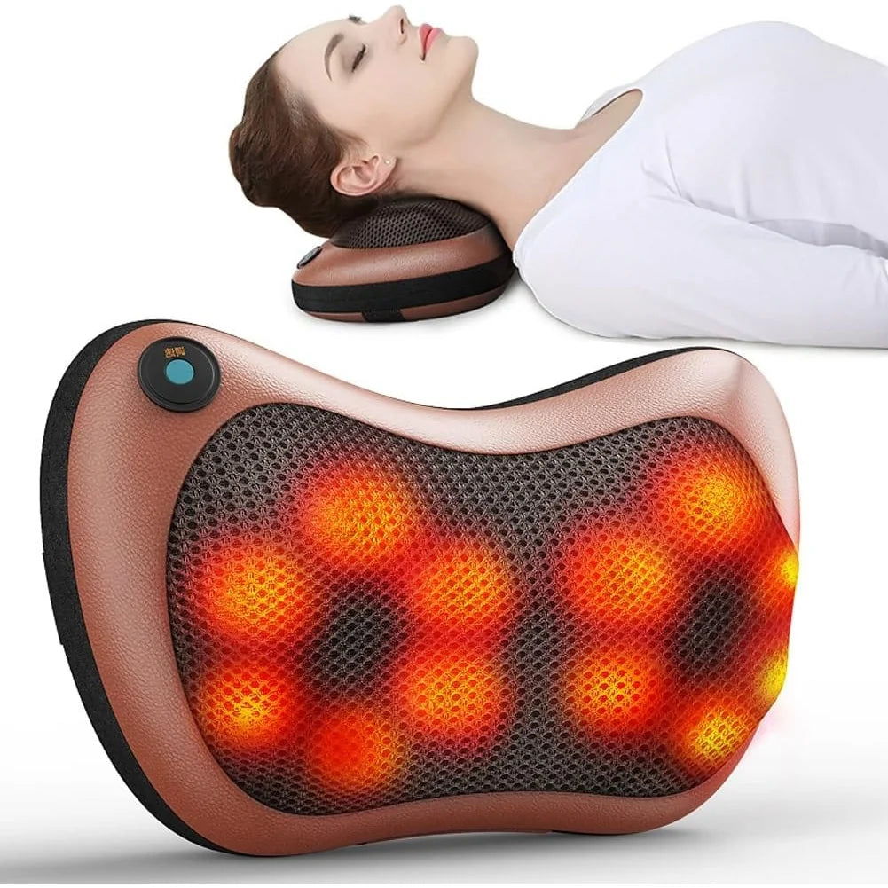 Shiatsu Neck & Shoulder Massage Pillow with Heat