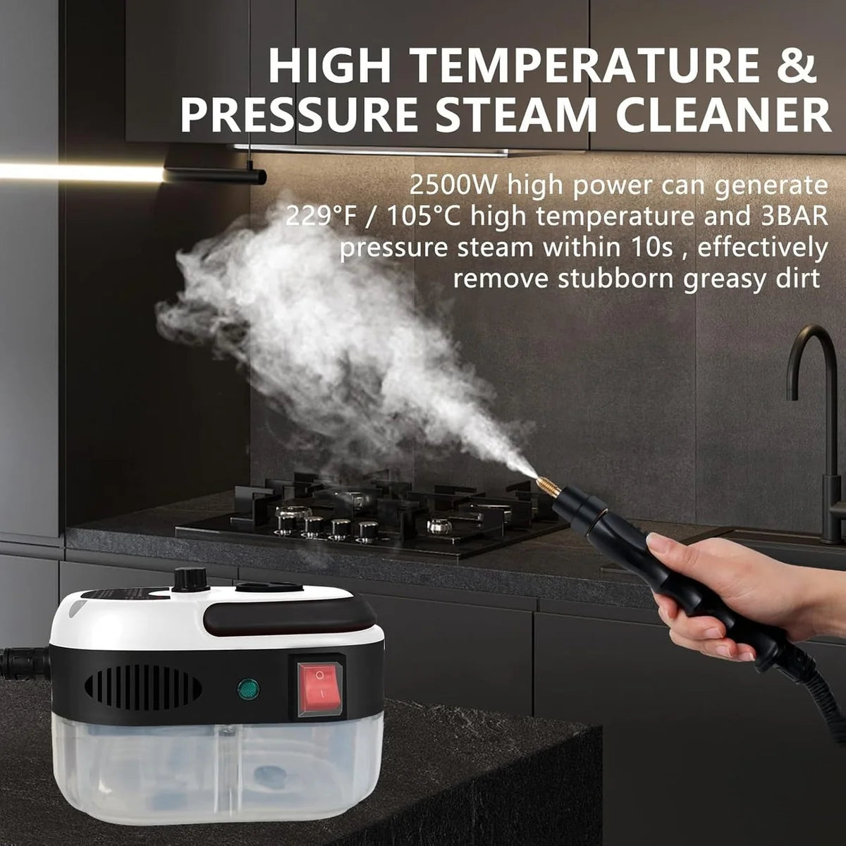 Handheld High-Pressure Steam Cleaner – view 2