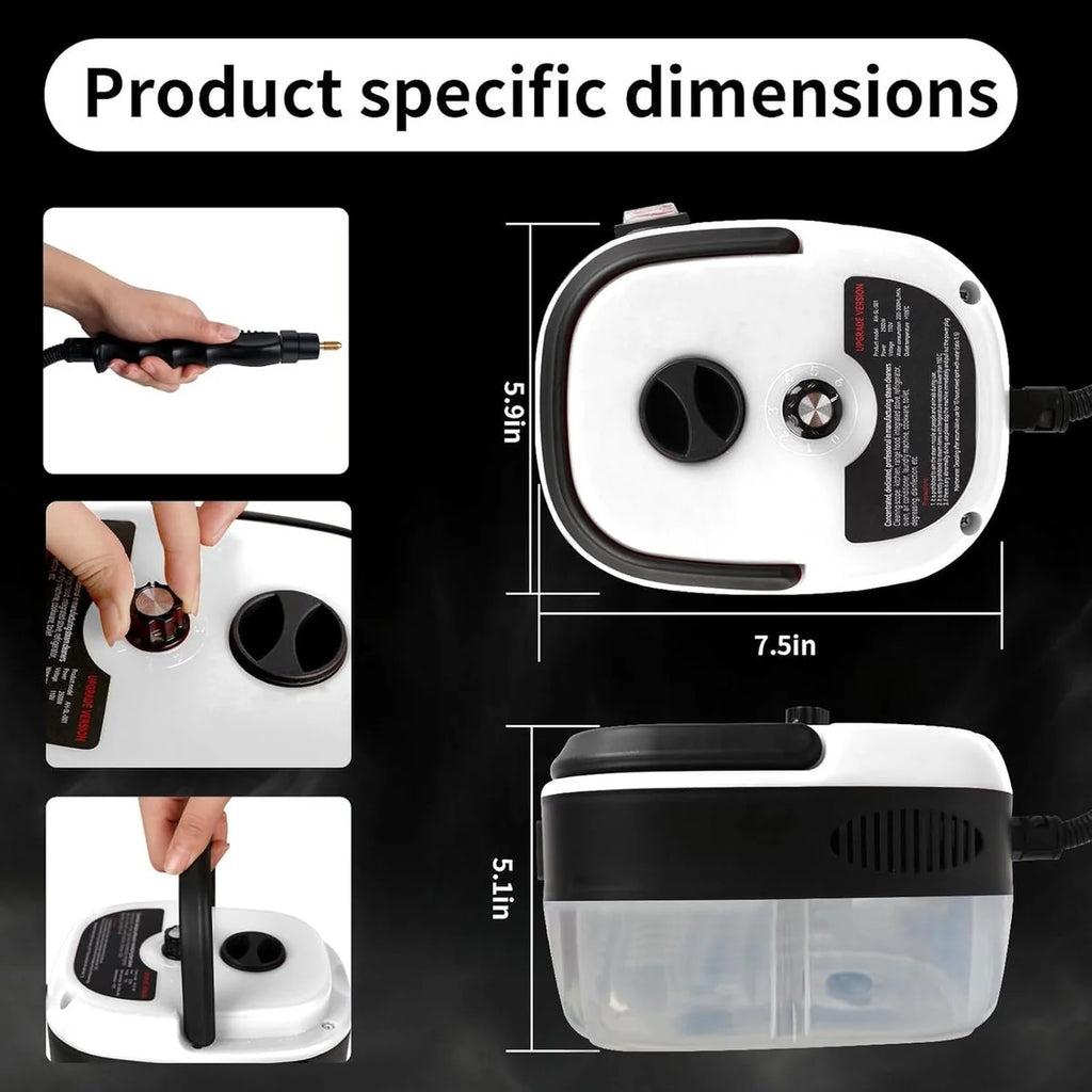 Handheld High-Pressure Steam Cleaner – view 3