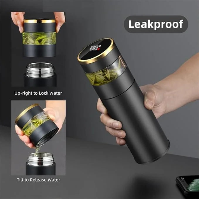 Premium Vacuum Insulated Bottle with Touch Screen Display – view 3