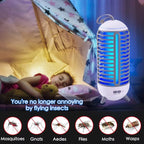Electric Insect Killer Lamp with LED Light & Hanging Hook