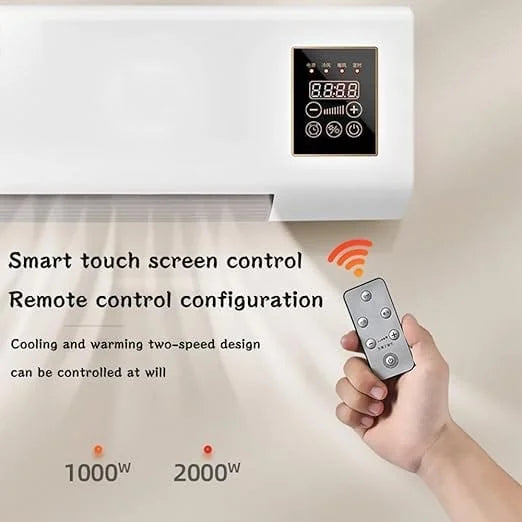 Mini Heater & Fan with Remote Control and 8-Hour Timer – view 2