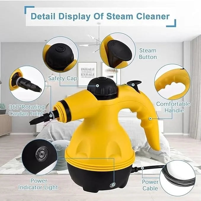 High Pressure Steam Cleaner – 1200W, Portable Handheld – view 2