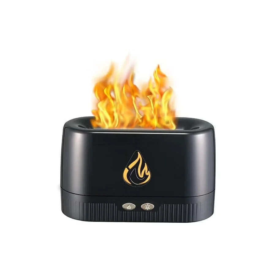 Flame Aroma Diffuser – Mist Atomizer with Auto-Off