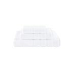 White Cotton Towel Set – 3 Pieces – view 2