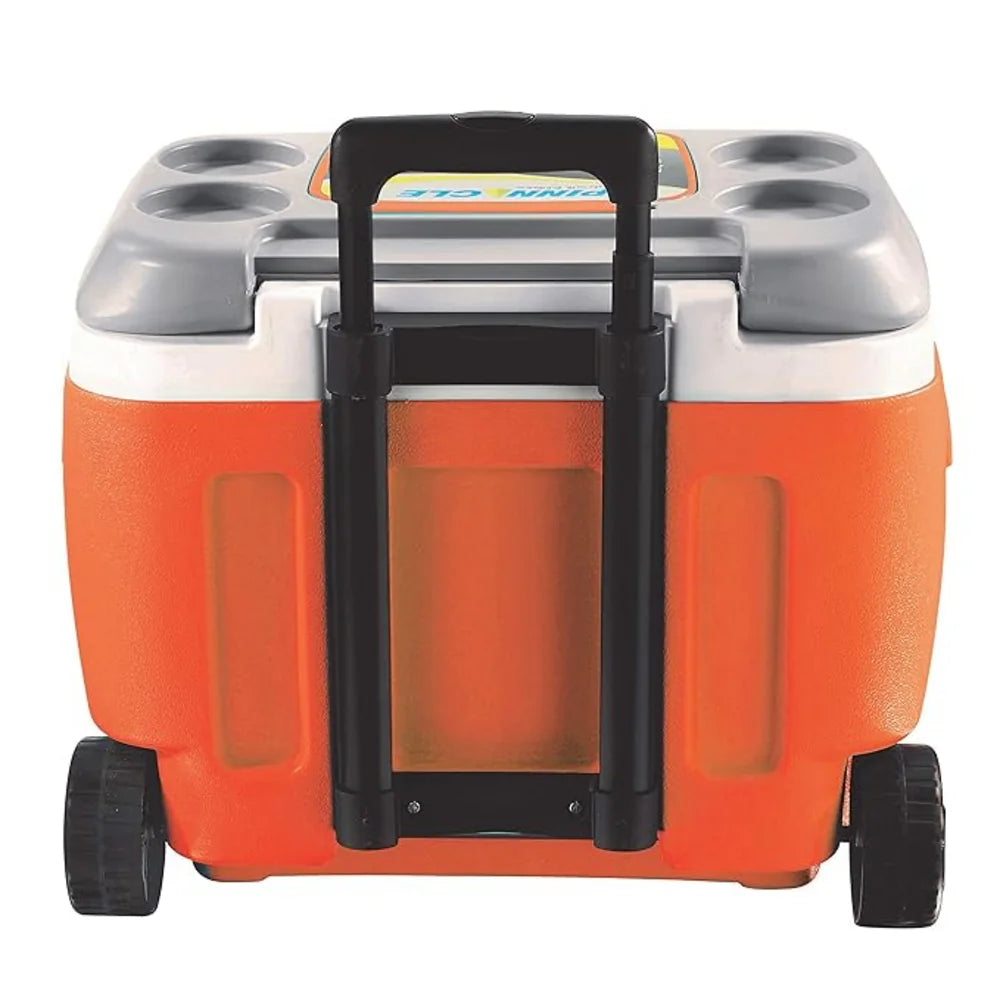 Pinnacle orange ice chest set, view 2