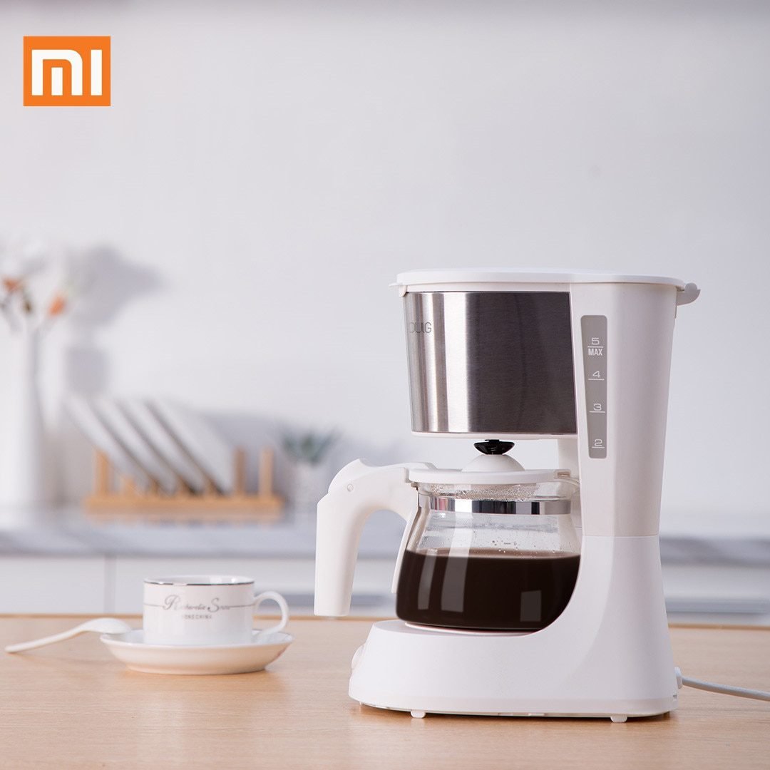 XIAOMI Coffee Machine Espresso Maker 652ml Glass Kettle Coffee Powder